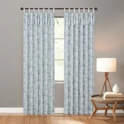 Sonoma Goods For Life® Set Of 2 Blue Floral Window Curtain Panels