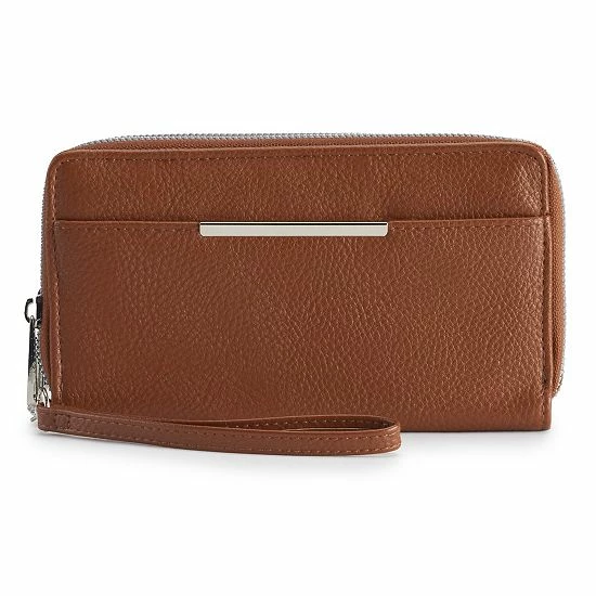 Sonoma Goods For Life® Elowen RFID-Blocking Double Zip Wristlet Black 12 Sonoma Goods For Life® Elowen RFID-Blocking Double Zip Wristlet Black - Image 10