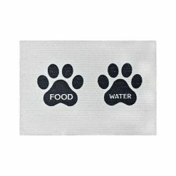 Sonoma Goods For Life® Paw Print Rectangular Pet Feeding Mat