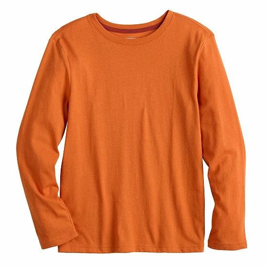 Kids 8-20 Sonoma Goods For Life® Everyday Long Sleeve Solid Tee Mineral Black 10 Kids 8-20 Sonoma Goods For Life® Everyday Long Sleeve Solid Tee Mineral Black - Image 8