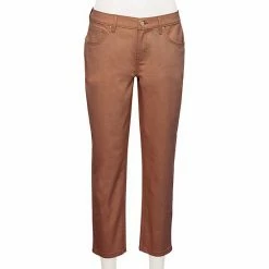 Petite Sonoma Goods For Life® Classic Girlfriend Jeans Ecru Patchwork -Sonoma Goods For Life shop unnamed file 8165