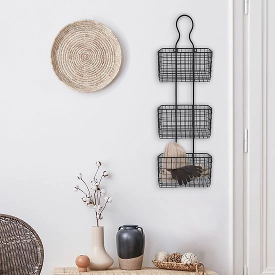Sonoma Goods For Life® 3-Basket Wall Decor 4 Sonoma Goods For Life® 3-Basket Wall Decor - Image 2