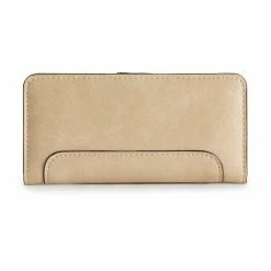 Sonoma Goods For Life® Staves RFID-Blocking Slim Wallet Beige Terracotta -Sonoma Goods For Life shop unnamed file 8185