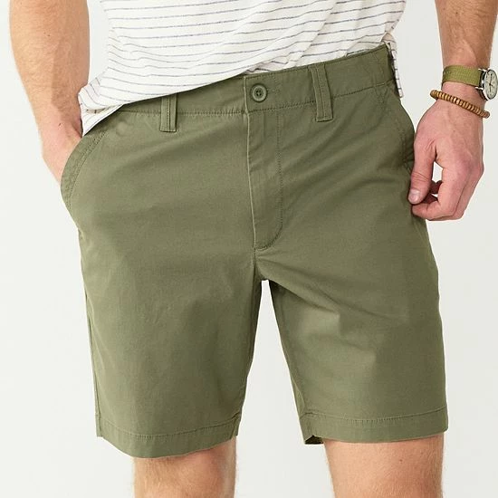 Men's Sonoma Goods For Life® Everyday Flat-Front 8" Shorts Underwater 6 Men's Sonoma Goods For Life® Everyday Flat-Front 8" Shorts Underwater - Image 4