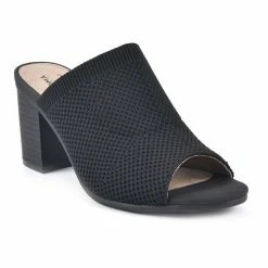 Sonoma Goods For Life® Basswood Women's High Heel Mules Black -Sonoma Goods For Life shop unnamed file 8217