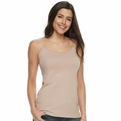 Petite Sonoma Goods For Life™ Everyday Camisole Chestnut Brown -Sonoma Goods For Life shop unnamed file 8245
