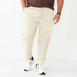 Sonoma Goods For Life Big And Tall Men's Sonoma Good For Life Pull-On Pant Alloy