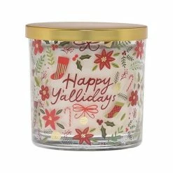 Sonoma Goods For Life® Winter Lights Happy Y'allidays 13-oz. Candle Jar