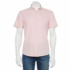 Men's Sonoma Goods For Life® Perfect Length Button-Down Shirt Green -Sonoma Goods For Life shop unnamed file 8315