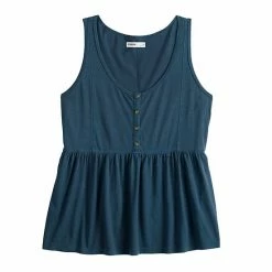 Women's Sonoma Goods For Life® Button Utility Tank Melon Pink -Sonoma Goods For Life shop unnamed file 8321