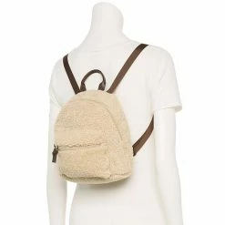 Sonoma Goods For Life® Mini Sherpa Backpack Tan Sherpa -Sonoma Goods For Life shop unnamed file 8354