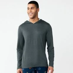 Men's Sonoma Goods For Life® Lush Luxe Hoodie Mineral Black Solid -Sonoma Goods For Life shop unnamed file 8434