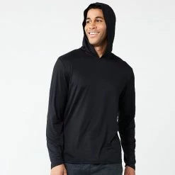 Men's Sonoma Goods For Life® Lush Luxe Hoodie Mineral Black Solid -Sonoma Goods For Life shop unnamed file 8439