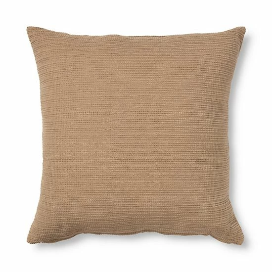 Sonoma Goods For Life® Solid Feather Filled Pillow Taupe 4 Sonoma Goods For Life® Solid Feather Filled Pillow Taupe - Image 2