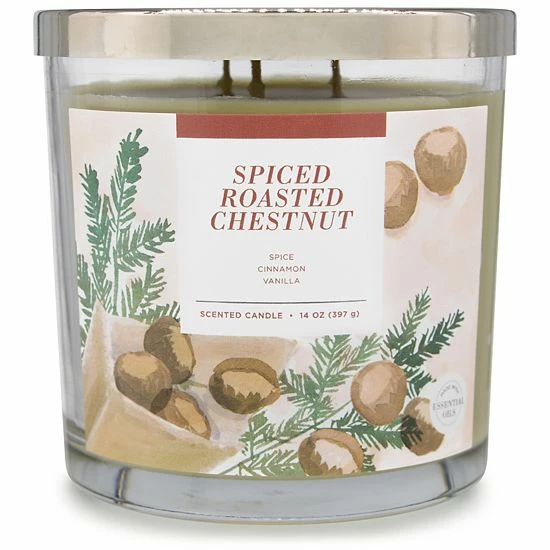 Sonoma Goods For Life® Spiced Roasted Chestnut 14-oz. Candle Jar 3 Sonoma Goods For Life® Spiced Roasted Chestnut 14-oz. Candle Jar