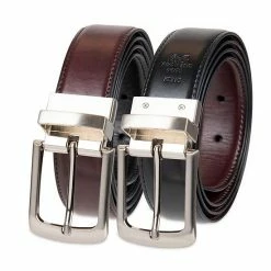 Men's Sonoma Goods For Life® Soft Touch Reversible Belt Burgundy Black -Sonoma Goods For Life shop unnamed file 8489