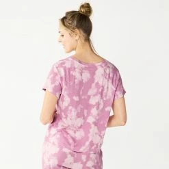 Women's Sonoma Goods For Life® Essential Short Sleeve Pajama Top Grey -Sonoma Goods For Life shop unnamed file 8516