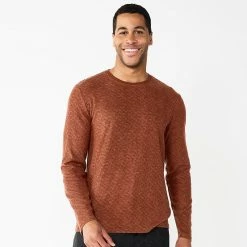Men's Sonoma Goods For Life® Textured Top Charcoal Space Dye -Sonoma Goods For Life shop unnamed file 8543