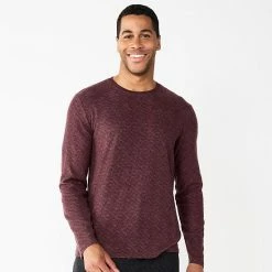 Men's Sonoma Goods For Life® Textured Top Charcoal Space Dye -Sonoma Goods For Life shop unnamed file 8547