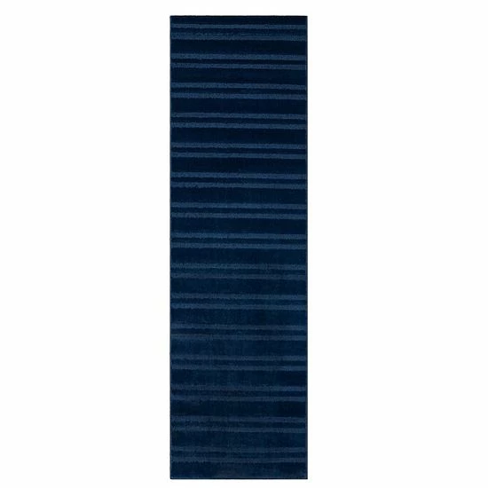 Sonoma Goods For Life® Ultimate Performance Stripe Area And Throw Rug Navy 4 Sonoma Goods For Life® Ultimate Performance Stripe Area And Throw Rug Navy - Image 2