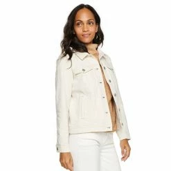 Petite Sonoma Goods For Life® Jean Jacket Super Light Wash -Sonoma Goods For Life shop unnamed file 8584