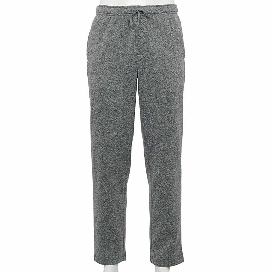 Men's Sonoma Goods For Life® Sweater Fleece Sleep Pants Mineral Black 5 Men's Sonoma Goods For Life® Sweater Fleece Sleep Pants Mineral Black - Image 3