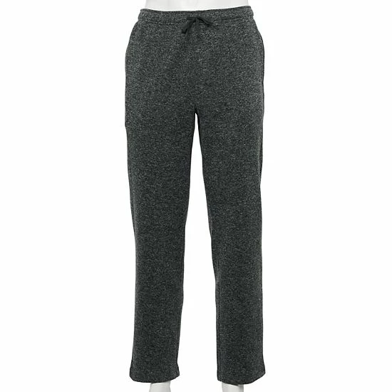Men's Sonoma Goods For Life® Sweater Fleece Sleep Pants Mineral Black 6 Men's Sonoma Goods For Life® Sweater Fleece Sleep Pants Mineral Black - Image 4