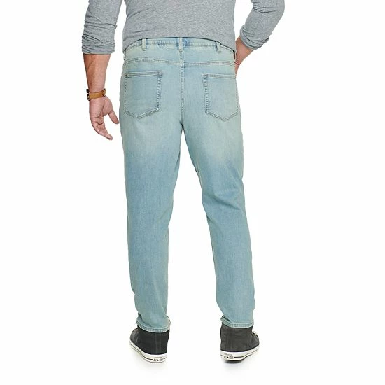 Big & Tall Sonoma Goods For Life® Tapered Flexwear Jeans Rinse Wash 4 Big & Tall Sonoma Goods For Life® Tapered Flexwear Jeans Rinse Wash - Image 2