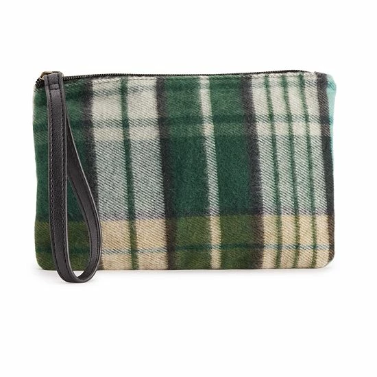 Sonoma Goods For Life® Women's Wristlet Pouch Black Gray White Plaid 8 Sonoma Goods For Life® Women's Wristlet Pouch Black Gray White Plaid - Image 6