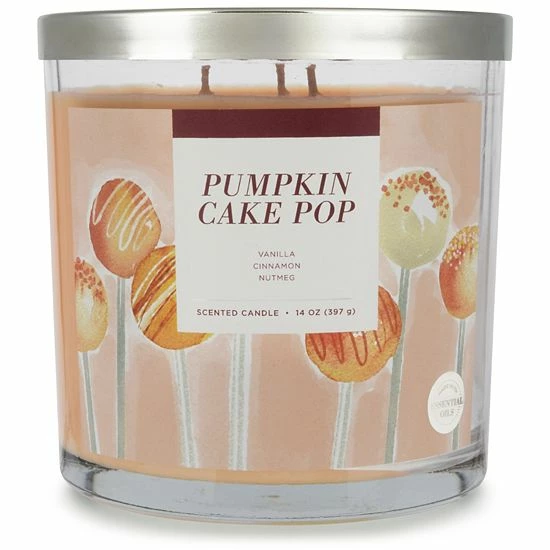 Sonoma Goods For Life® Pumpkin Cake Pop 14-oz. Candle Jar 3 Sonoma Goods For Life® Pumpkin Cake Pop 14-oz. Candle Jar