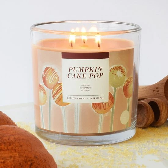 Sonoma Goods For Life® Pumpkin Cake Pop 14-oz. Candle Jar 4 Sonoma Goods For Life® Pumpkin Cake Pop 14-oz. Candle Jar - Image 2