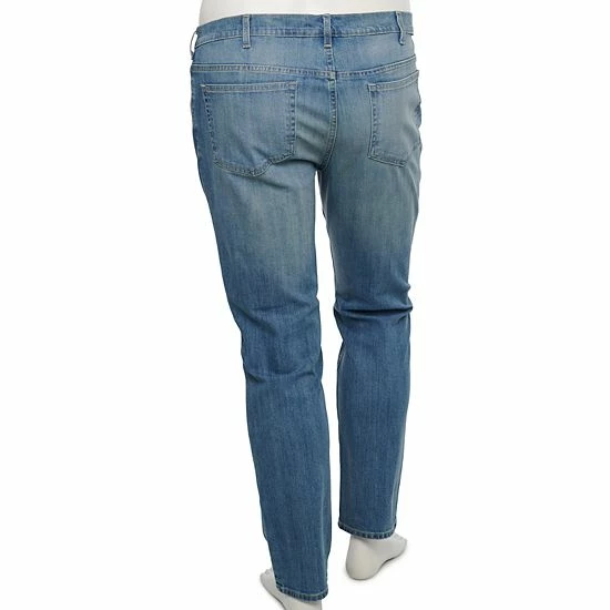 Big & Tall Sonoma Goods For Life® Slim-Fit Jeans Light Wash 4 Big & Tall Sonoma Goods For Life® Slim-Fit Jeans Light Wash - Image 2