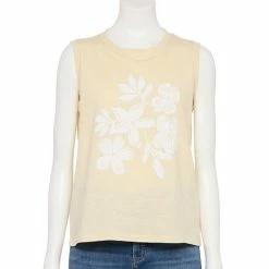 Women's Sonoma Goods For Life® Muscle Graphic Tank Blue Long Way Home -Sonoma Goods For Life shop unnamed file 8855