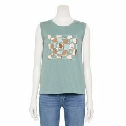 Women's Sonoma Goods For Life® Muscle Graphic Tank Blue Long Way Home -Sonoma Goods For Life shop unnamed file 8857