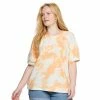 Plus Size Sonoma Goods For Life® Short Volume Sleeve Sweatshirt Light Blue Tie Dye -Sonoma Goods For Life shop unnamed file 8872