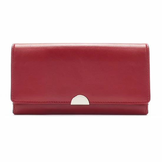 Sonoma Goods For Life® Lambskin Leather RFID-Blocking Full Clutch Plum 3 Sonoma Goods For Life® Lambskin Leather RFID-Blocking Full Clutch Plum