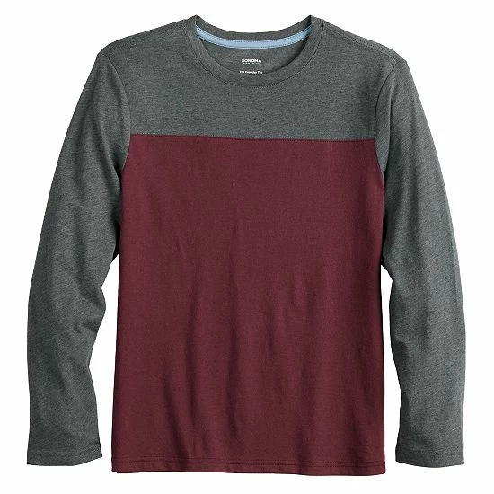 Kids 8-20 Sonoma Goods For Life® Everyday Colorblock Long Sleeve Tee Torch Gold 9 Kids 8-20 Sonoma Goods For Life® Everyday Colorblock Long Sleeve Tee Torch Gold - Image 7