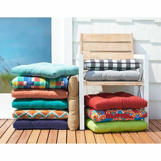 Sonoma Goods For Life® Outdoor Chair Pad Multi 6 Sonoma Goods For Life® Outdoor Chair Pad Multi - Image 4