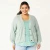 Plus Size Sonoma Goods For Life® Casual Cardigan Khaki -Sonoma Goods For Life shop unnamed file 9061