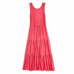 Women's Sonoma Goods For Life® Tiered Maxi Tank Dress Coral -Sonoma Goods For Life shop unnamed file 9070