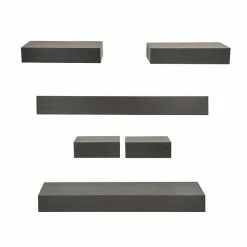 Sonoma Goods For Life® Black Finish Ledge Shelf Wall Decor 6-piece Set -Sonoma Goods For Life shop unnamed file 9075