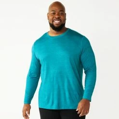 Big & Tall Sonoma Goods For Life® Lush Luxe Crewneck Tee Proteus Plum Space Dye -Sonoma Goods For Life shop unnamed file 9098