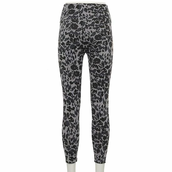 Women's Sonoma Goods For Life® High-Waisted Ankle Leggings Blue Ditsy 4 Women's Sonoma Goods For Life® High-Waisted Ankle Leggings Blue Ditsy - Image 2