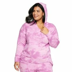 Petite Plus Size Sonoma Goods For Life® Fleece Hoodie Sweatshirt Camo Floral -Sonoma Goods For Life shop unnamed file 9169