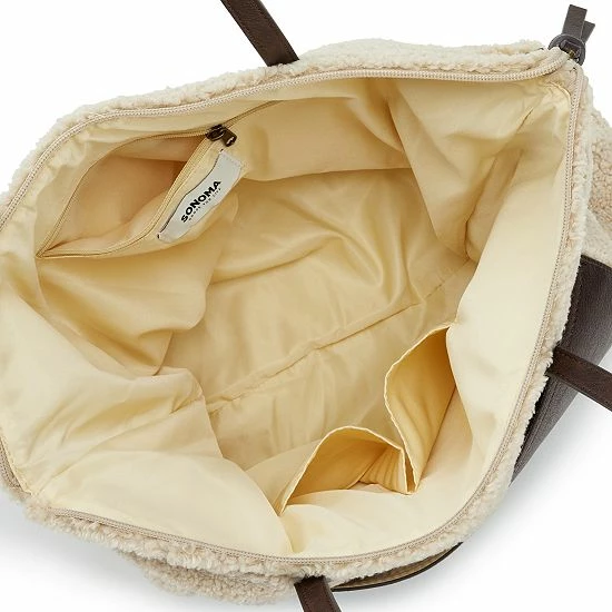 Sonoma Goods For Life® Sherpa Tote Bag 5 Sonoma Goods For Life® Sherpa Tote Bag - Image 3