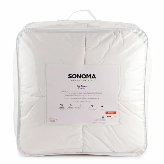 Sonoma Goods For Life® Feather Bed Topper 5 Sonoma Goods For Life® Feather Bed Topper - Image 3