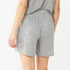 Women's Sonoma Goods For Life® Essential Bermuda Pajama Shorts Mineral Black -Sonoma Goods For Life shop unnamed file 9265