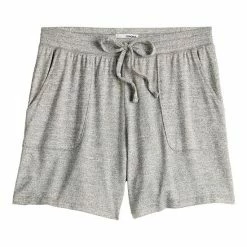 Women's Sonoma Goods For Life® Essential Bermuda Pajama Shorts Mineral Black -Sonoma Goods For Life shop unnamed file 9266