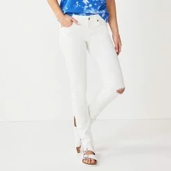 Women's Sonoma Goods For Life® Supersoft Stretch Midrise Skinny Jeans Wyatt Destructed 30 Women's Sonoma Goods For Life® Supersoft Stretch Midrise Skinny Jeans Wyatt Destructed -Sonoma Goods For Life shop unnamed file 93