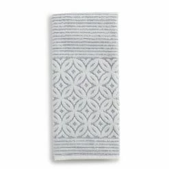 Sonoma Goods For Life® Clover Stripe Hand Towel Gray